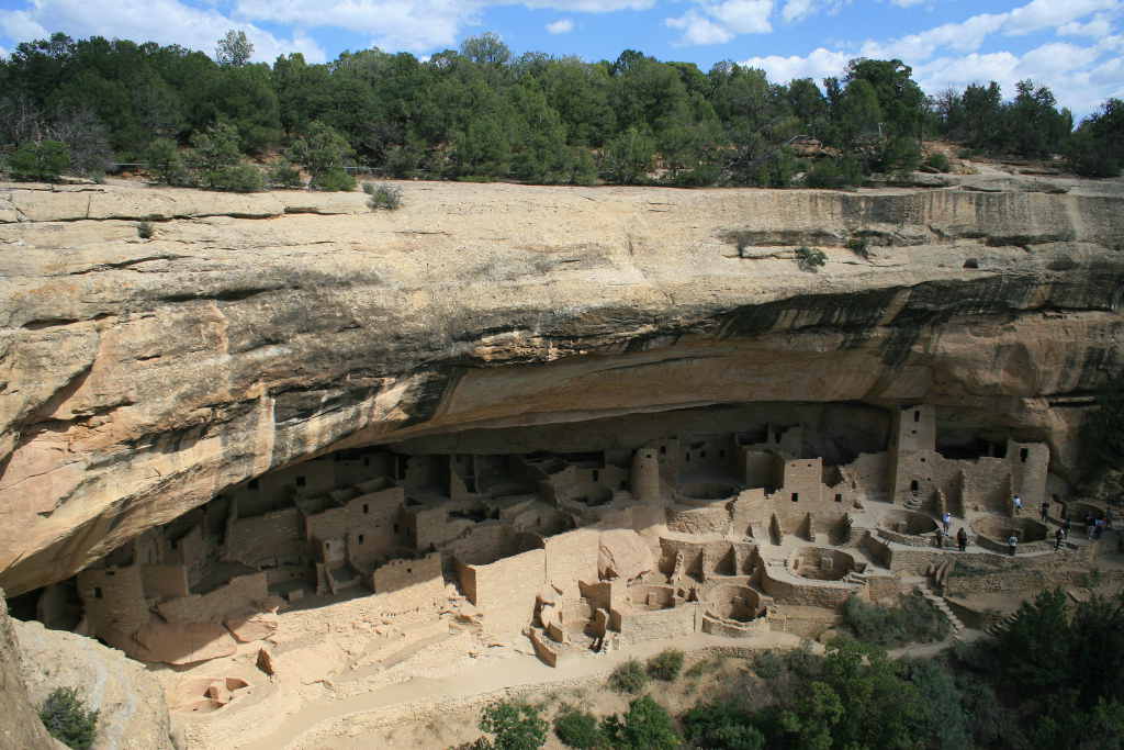 Der Felsen Palast von Mesa Verde